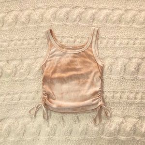 LA Hearts Pacsun Neutral Tye-Dye Tank Top